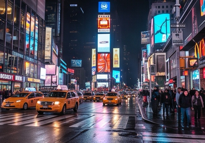 City at night